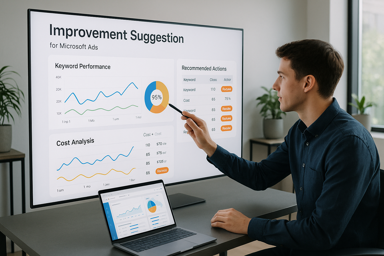 Improvement Suggestion Feature for Microsoft Ads